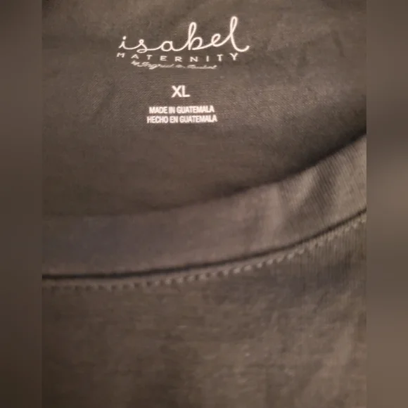 Isabel & Ingrid Maternity Olive 'I've Got you babe graphic Tee - Picture 6 of 8